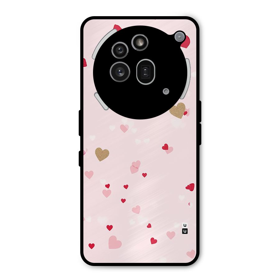 Flying Hearts Metal Back Case for Nothing Phone 3a Pro