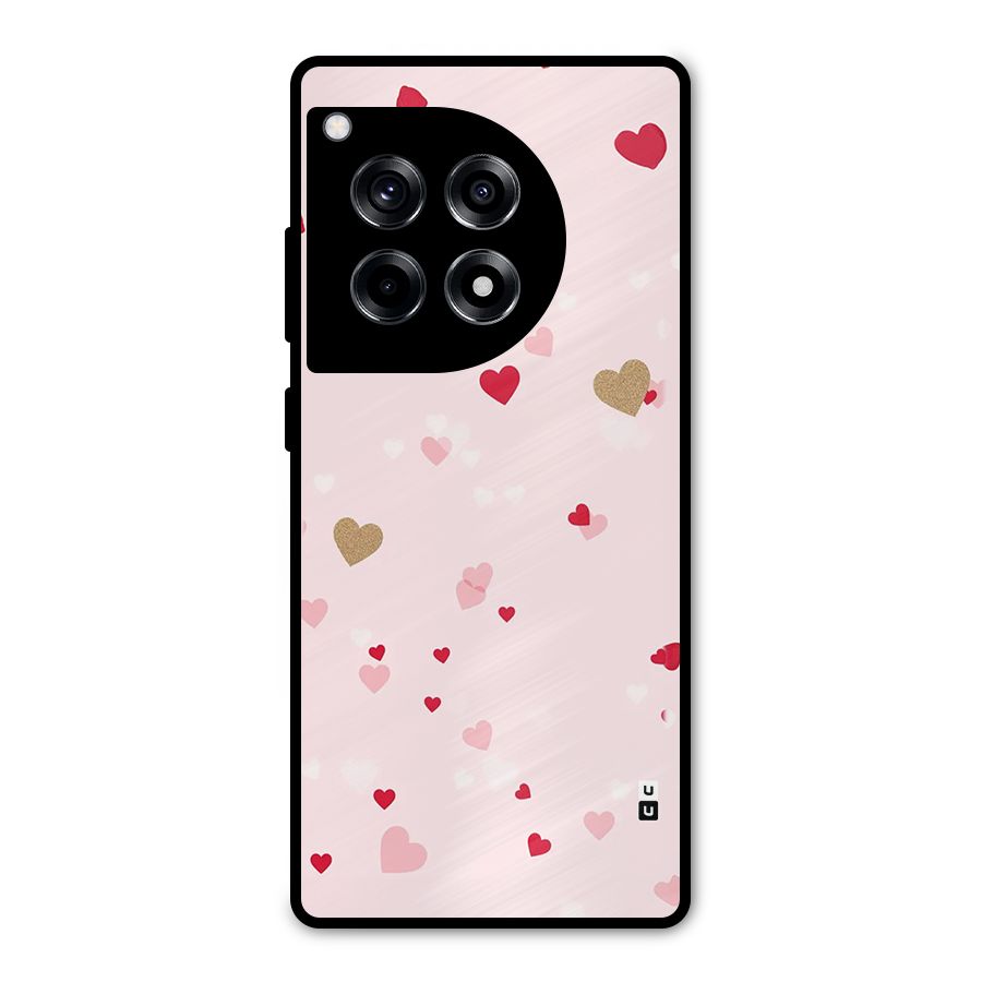 Flying Hearts Metal Back Case for OnePlus 12R