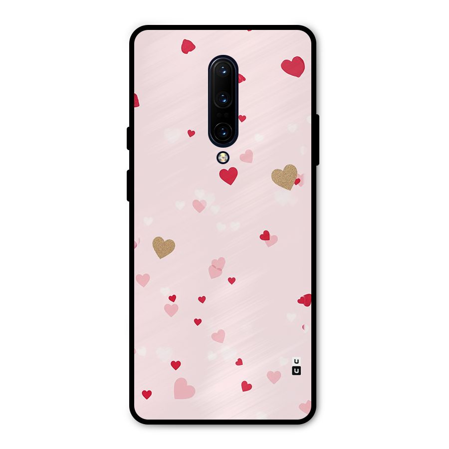 Flying Hearts Metal Back Case for OnePlus 7 Pro