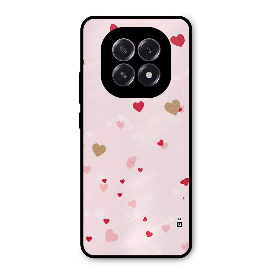 Flying Hearts Metal Back Case for Oppo F29