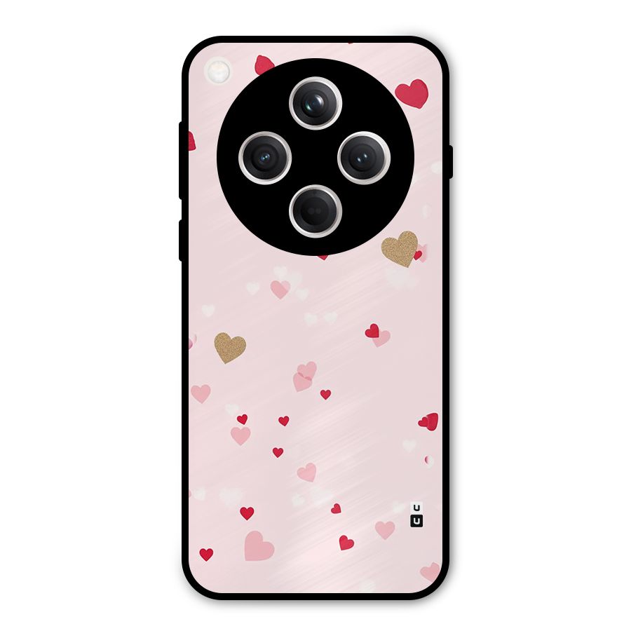 Flying Hearts Metal Back Case for Oppo Find X8