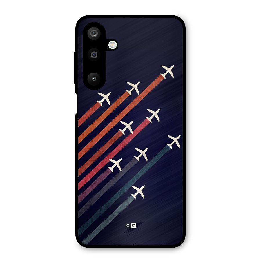 Flying Planes Metal Back Case for Galaxy M16