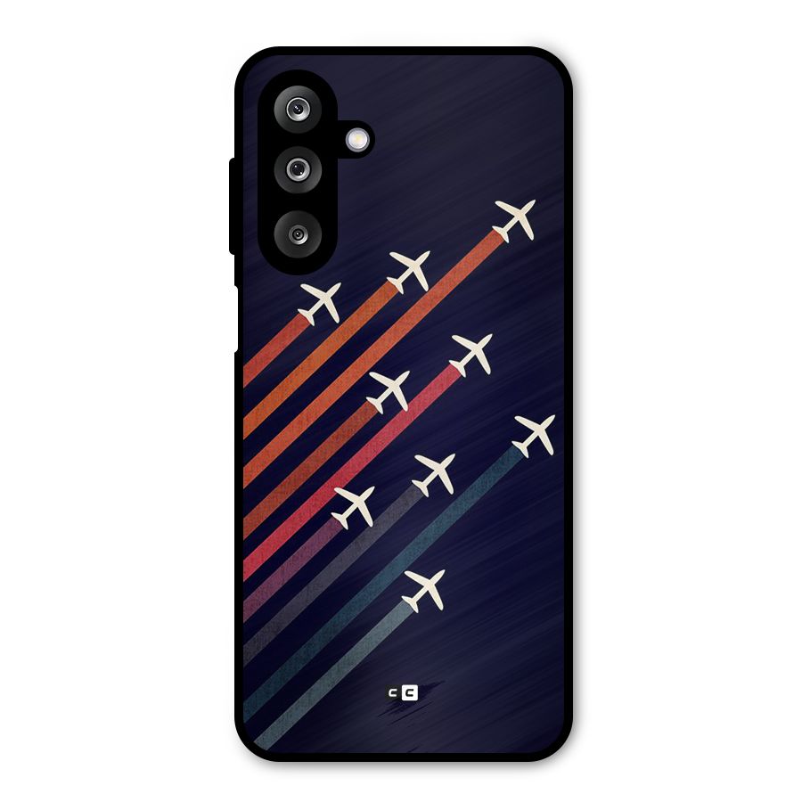 Flying Planes Metal Back Case for Galaxy M36