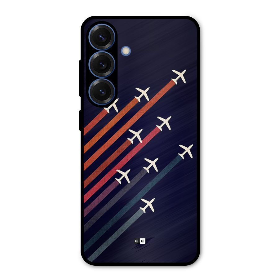 Flying Planes Metal Back Case for Galaxy S25