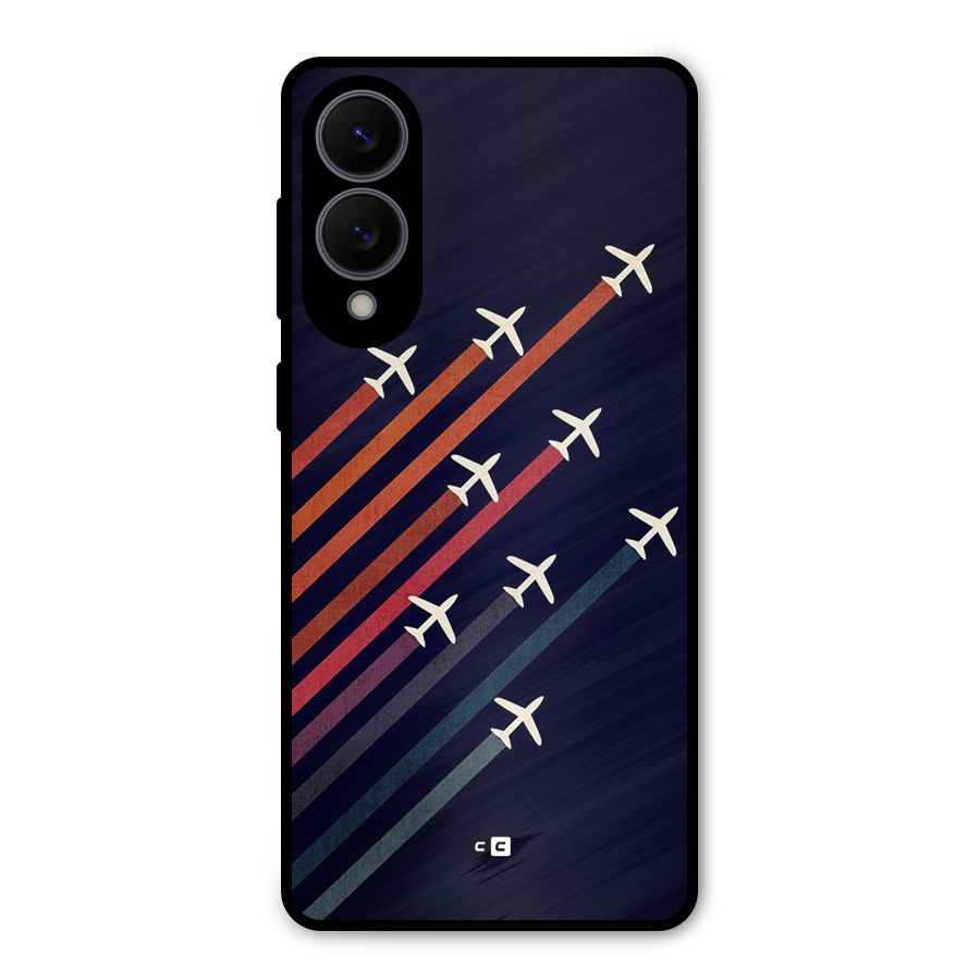 Flying Planes Metal Back Case for Galaxy S25 Edge