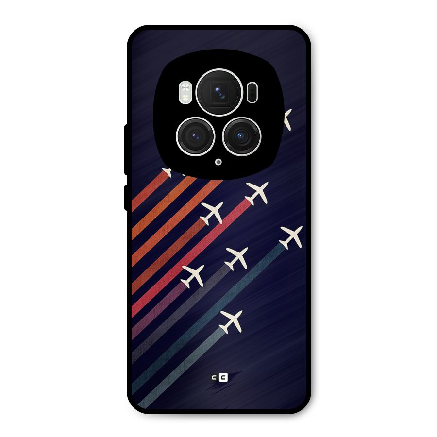 Flying Planes Metal Back Case for Honor Magic6 Pro
