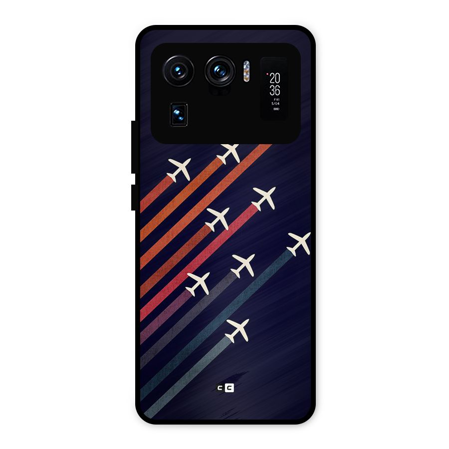 Flying Planes Metal Back Case for Mi 11 Ultra