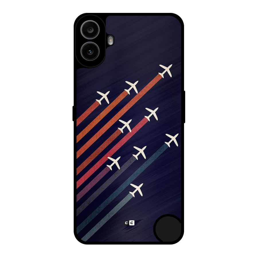 Flying Planes Metal Back Case for Nothing CMF Phone 1