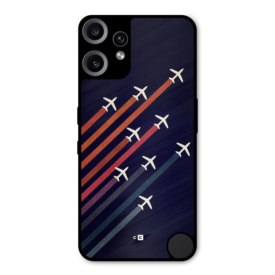 Flying Planes Metal Back Case for Nothing CMF Phone 2 Pro