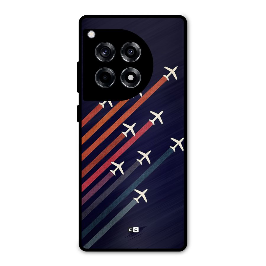 Flying Planes Metal Back Case for OnePlus 12R