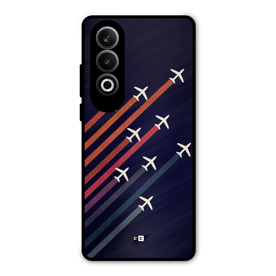 Flying Planes Metal Back Case for OnePlus Nord CE4