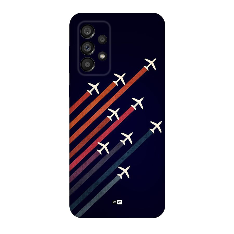 Flying Planes Original Polycarbonate Back Case for Galaxy A73 5G
