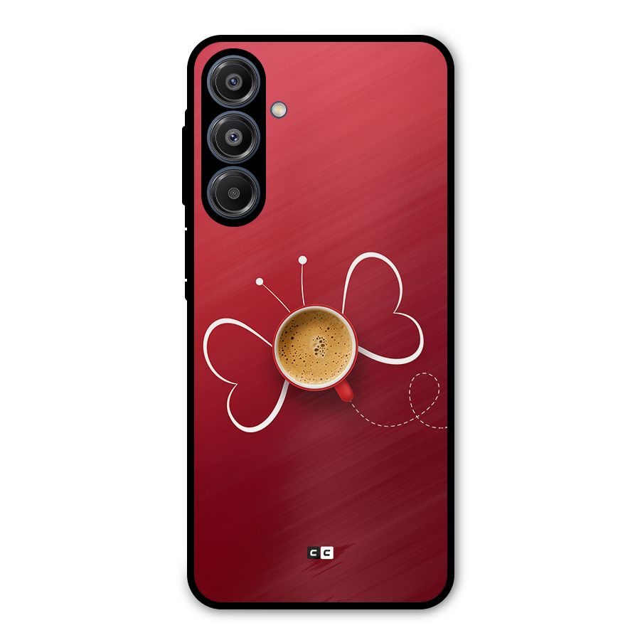 Flying Tea Metal Back Case for Galaxy A16 5G