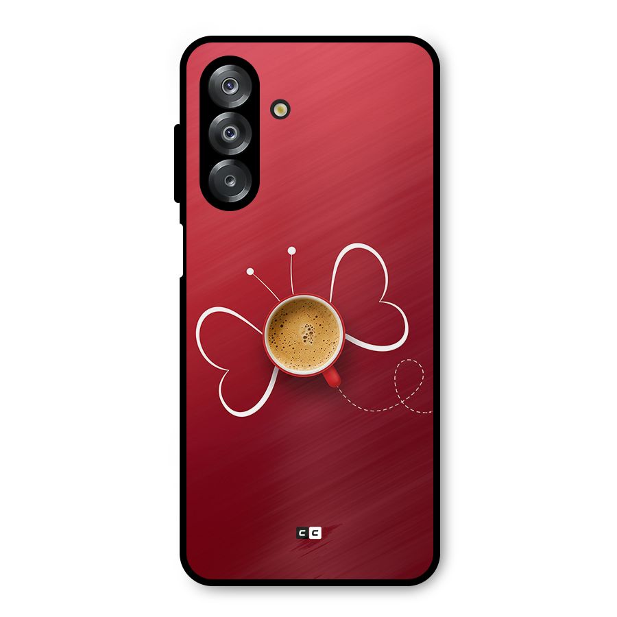Flying Tea Metal Back Case for Galaxy A26