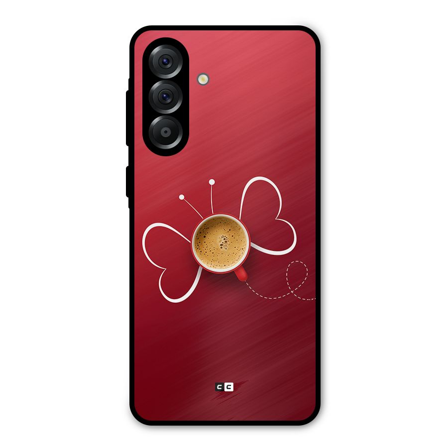 Flying Tea Metal Back Case for Galaxy A36