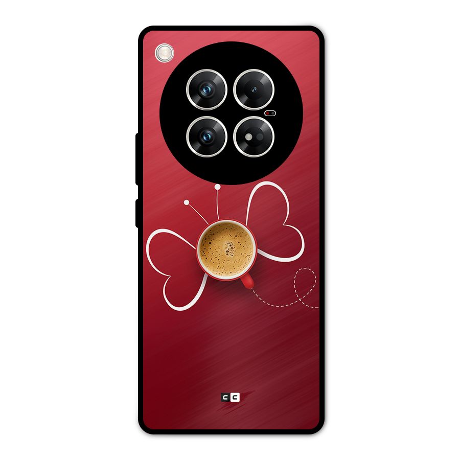Flying Tea Metal Back Case for Infinix Zero 40 5G