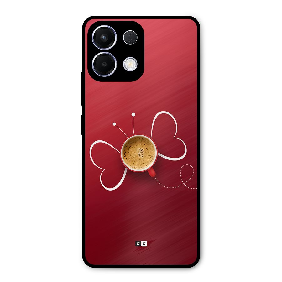 Flying Tea Metal Back Case for Oppo K13