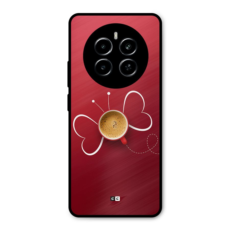 Flying Tea Metal Back Case for Realme P1