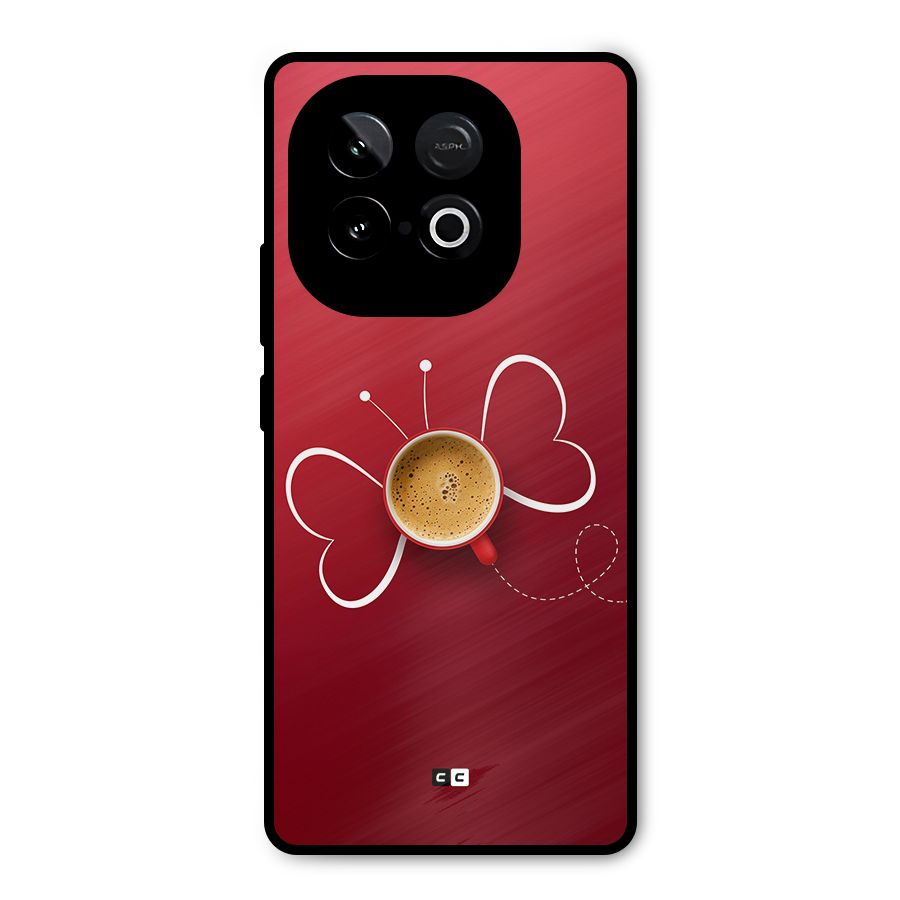 Flying Tea Metal Back Case for iQOO Neo 10