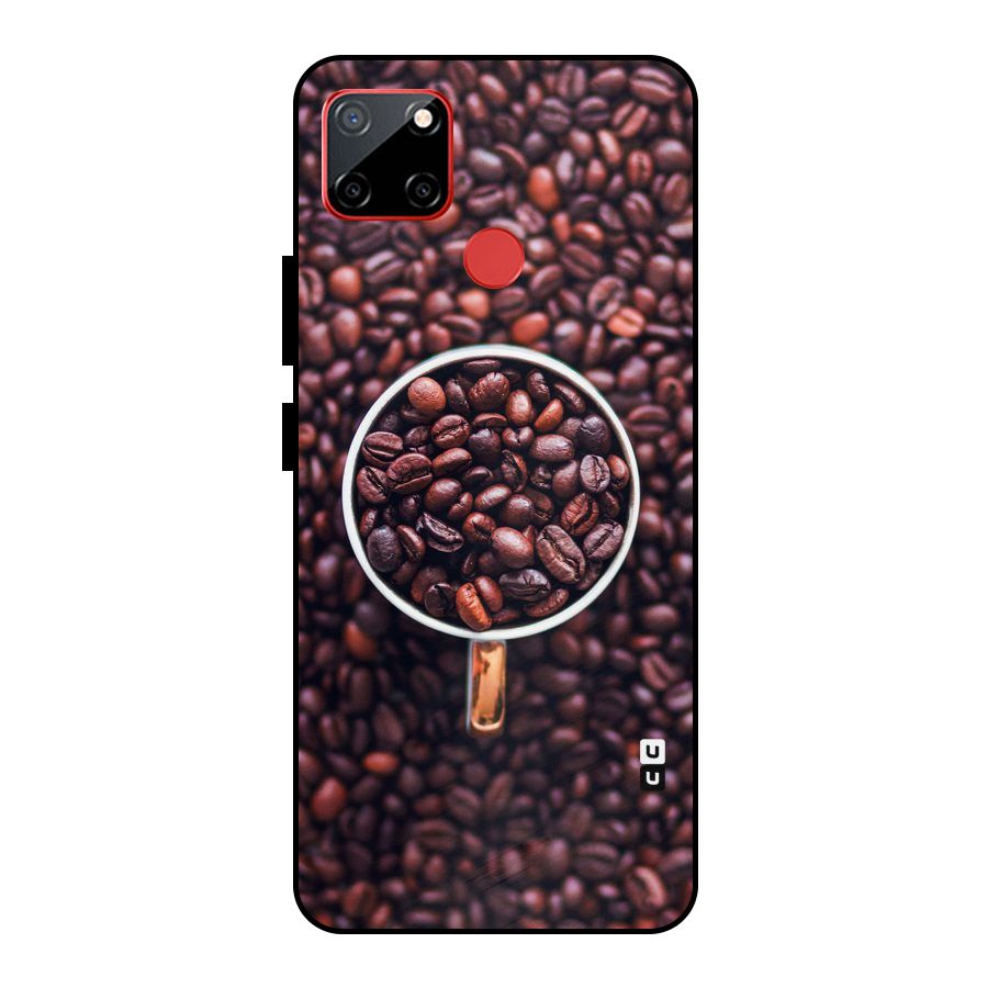 Focus Coffee Beans Metal Back Case for Realme C12