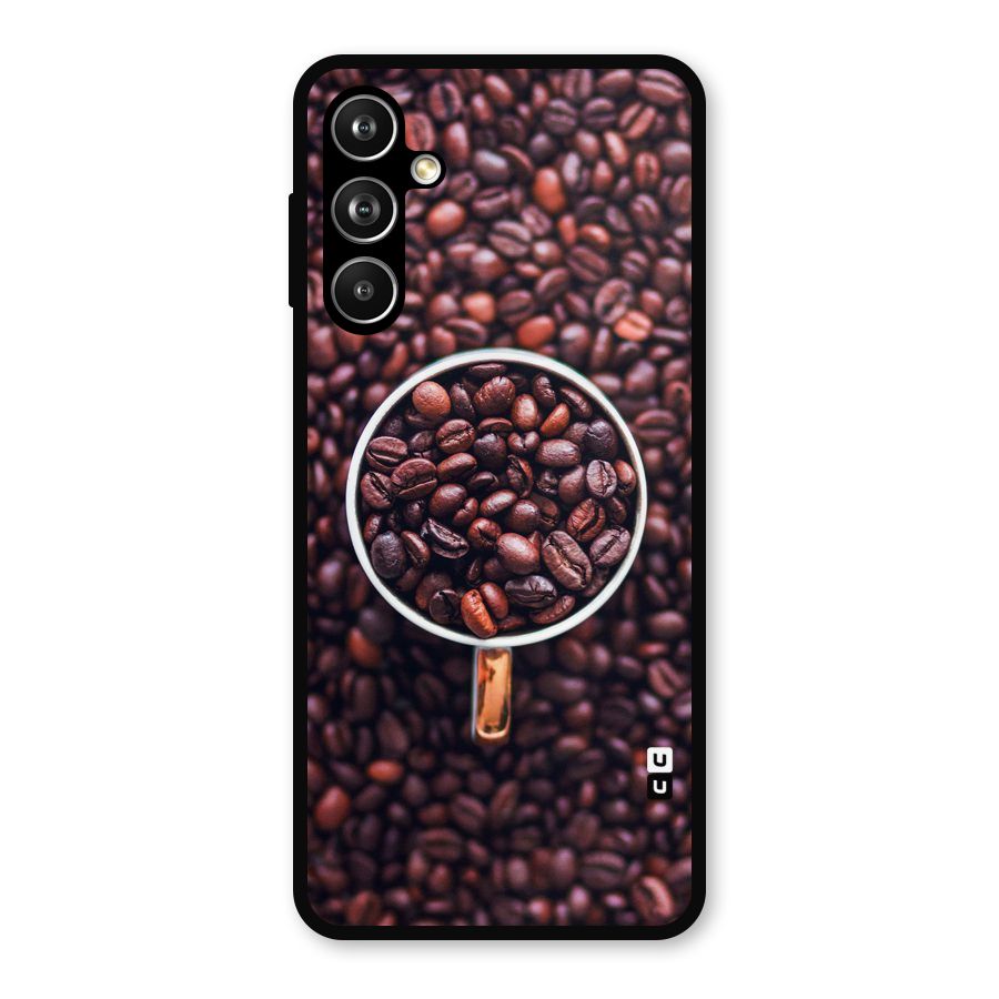 Focus Coffee Beans Metal Back Case for Samsung Galaxy M54