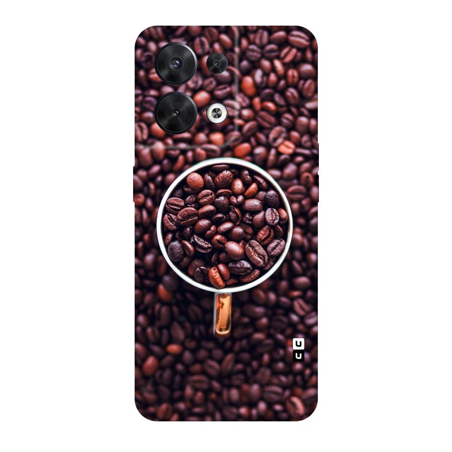 Focus Coffee Beans Original Polycarbonate Back Case for Oppo Reno8 5G