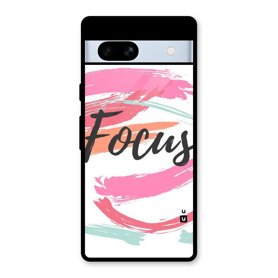 Focus Colours Glass Back Case for Google Pixel 7a