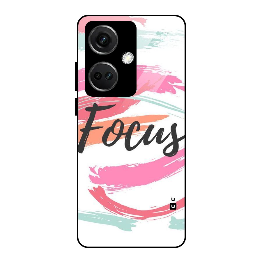 Focus Colours Glass Back Case for OnePlus Nord CE 3 5G
