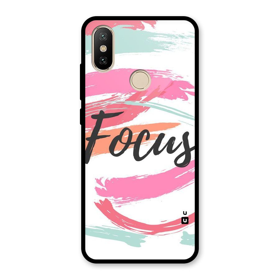 Focus Colours Glass Back Case for Redmi A2