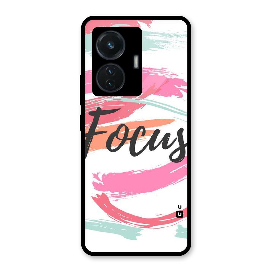 Focus Colours Glass Back Case for iQOO Z6 44W