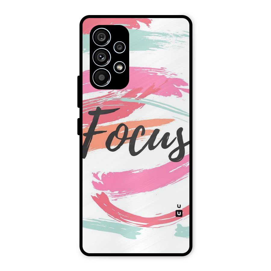 Focus Colours Metal Back Case for Galaxy A53 5G