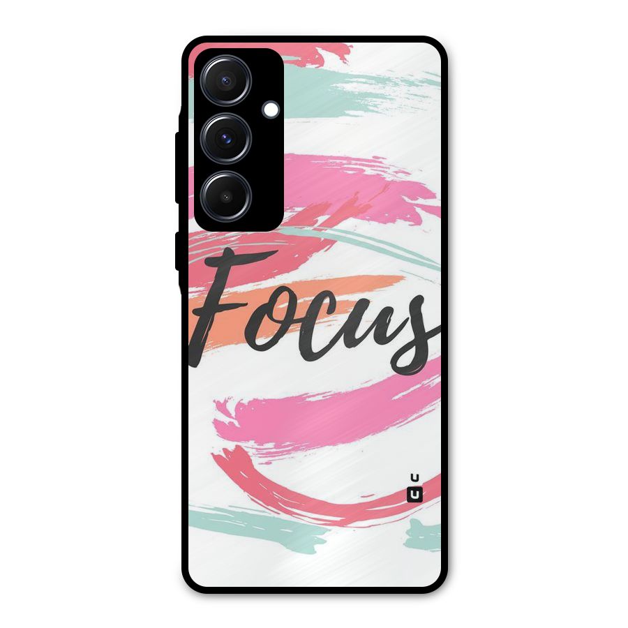 Focus Colours Metal Back Case for Galaxy A55