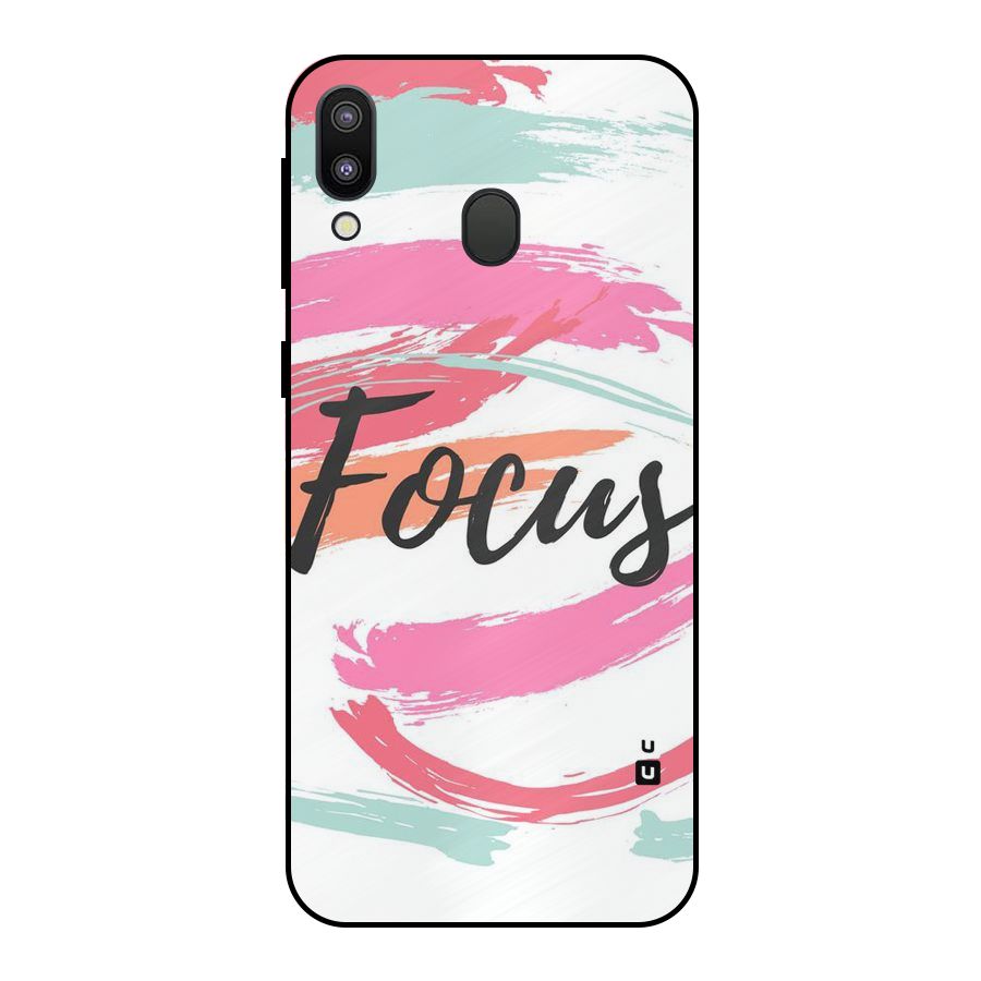 Focus Colours Metal Back Case for Galaxy M20