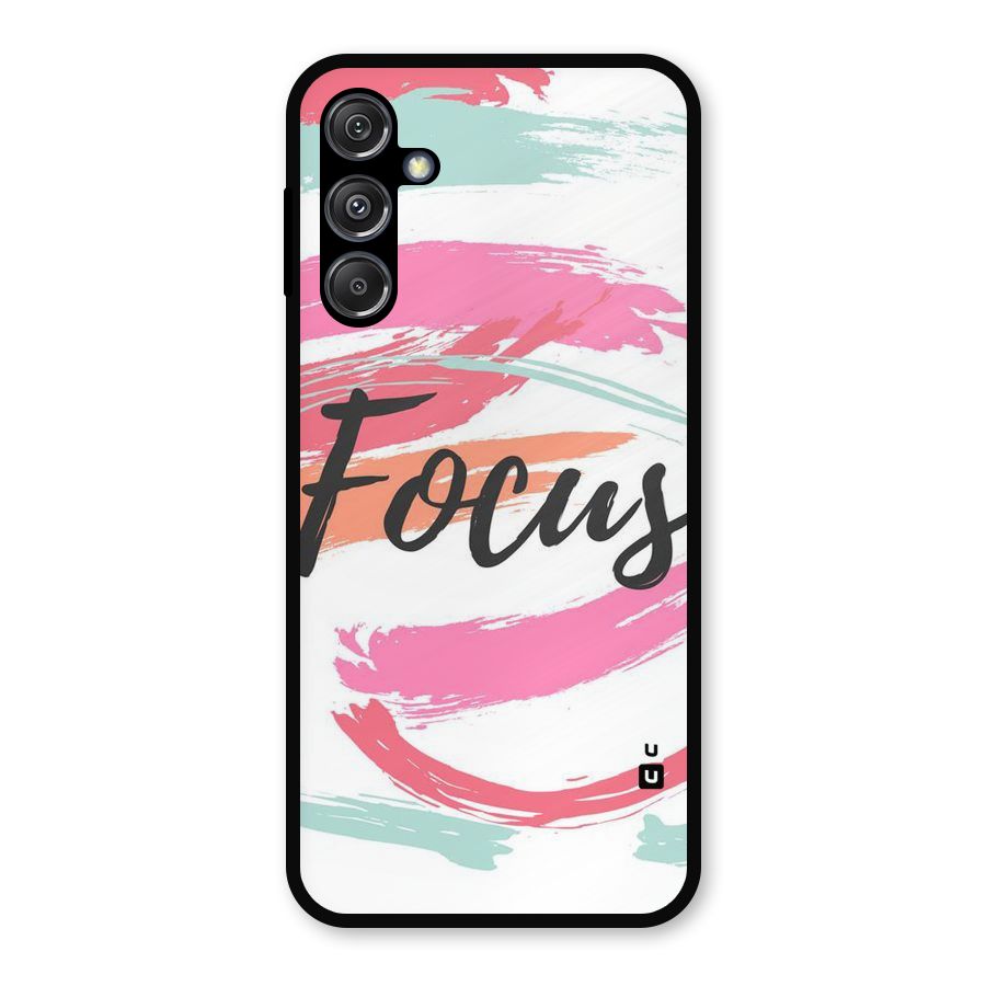 Focus Colours Metal Back Case for Galaxy M34 5G