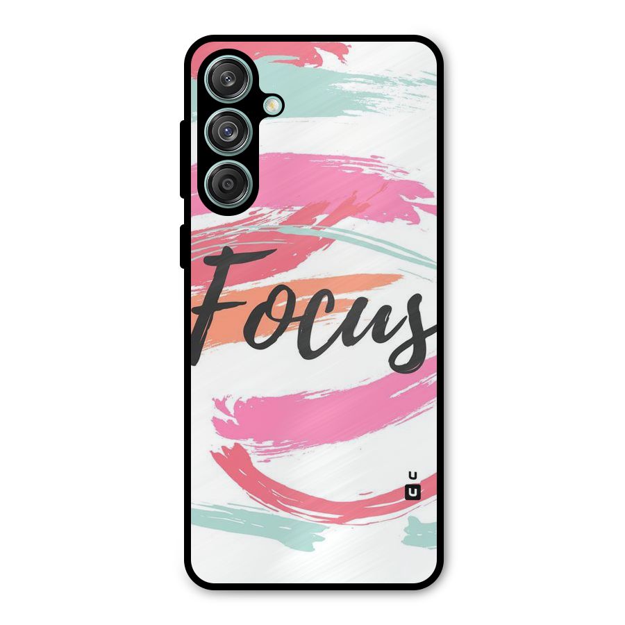Focus Colours Metal Back Case for Galaxy M55 5G