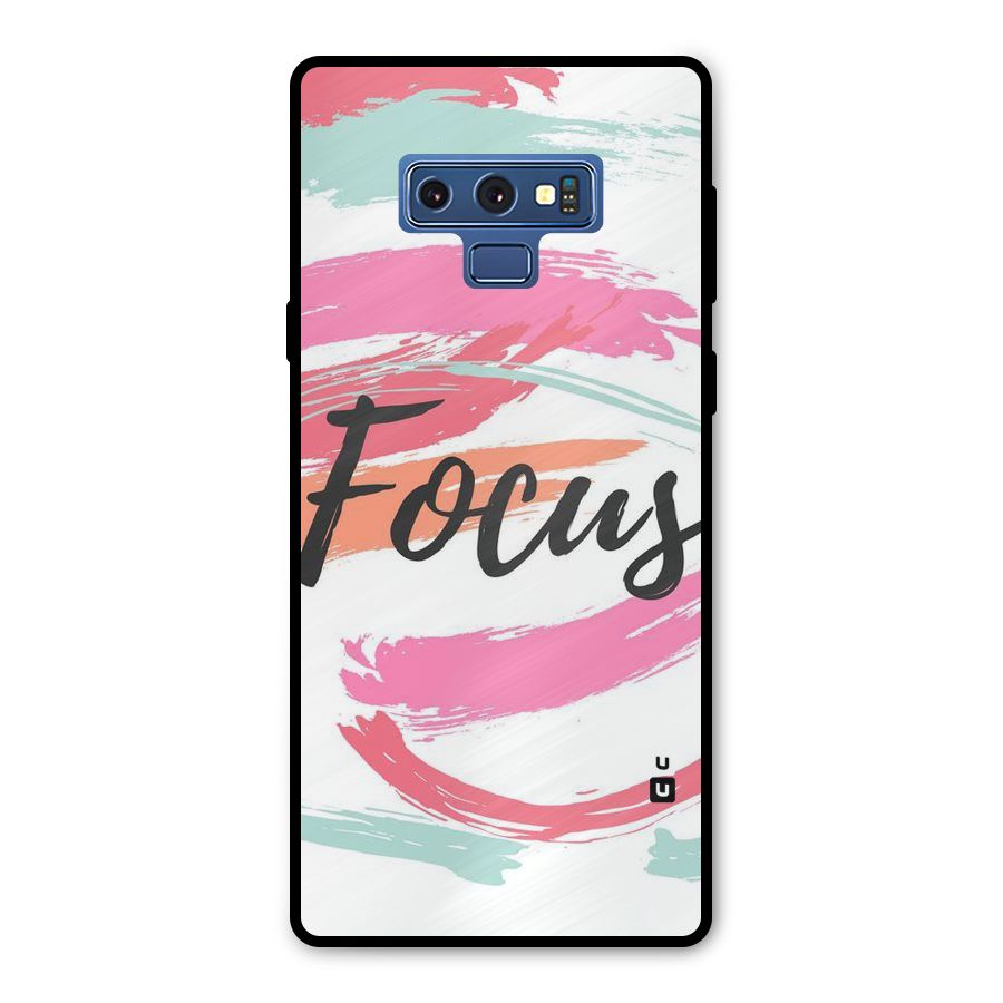 Focus Colours Metal Back Case for Galaxy Note 9