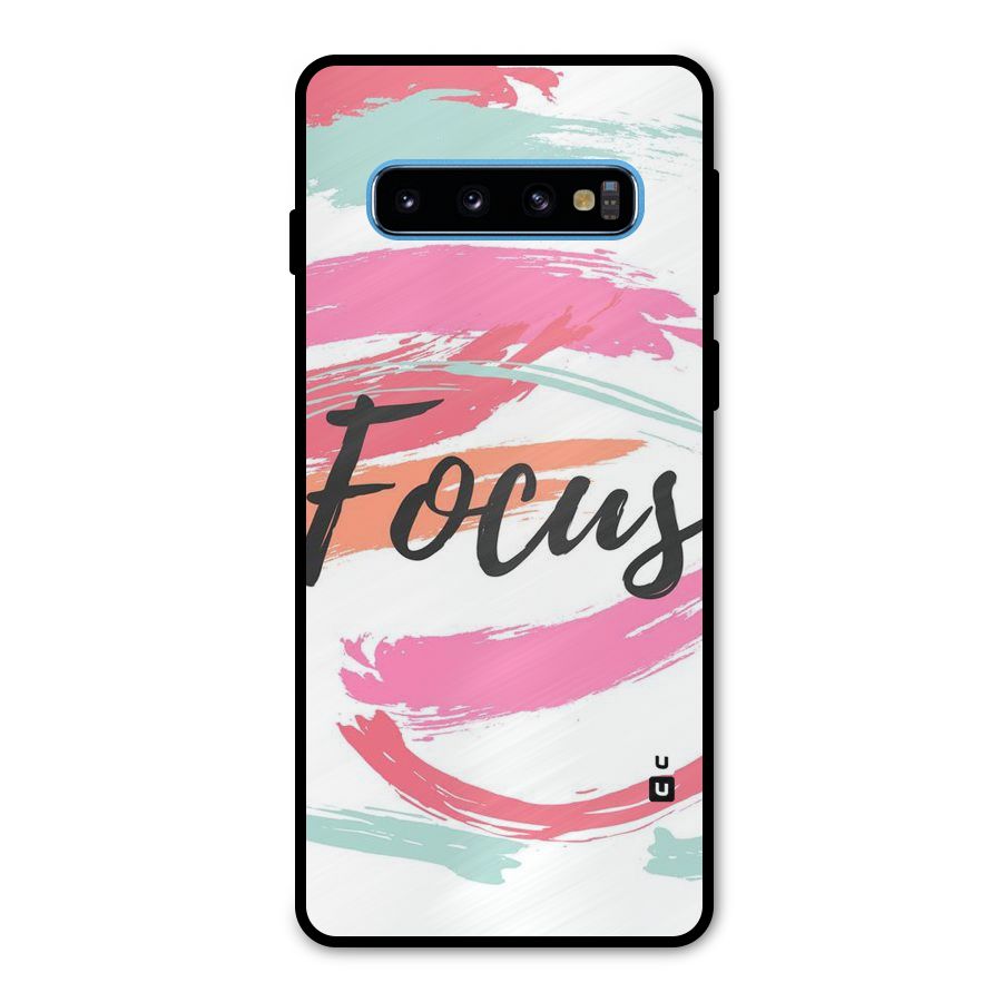 Focus Colours Metal Back Case for Galaxy S10