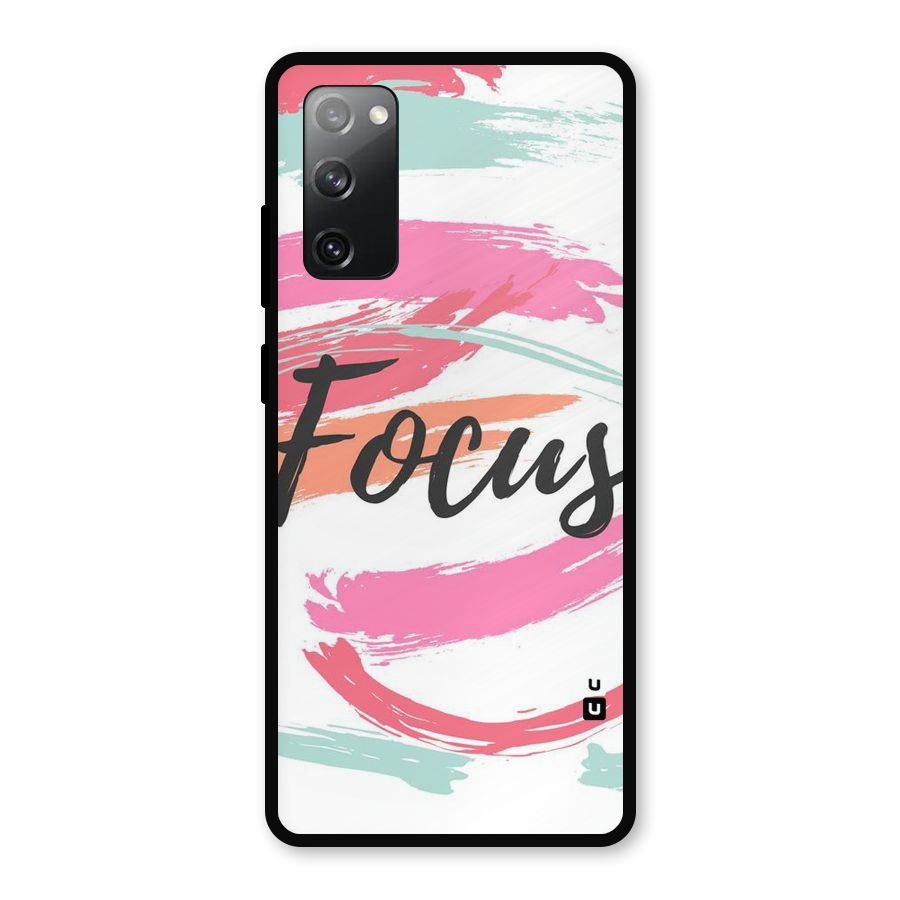 Focus Colours Metal Back Case for Galaxy S20 FE