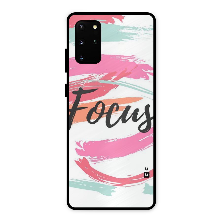 Focus Colours Metal Back Case for Galaxy S20 Plus