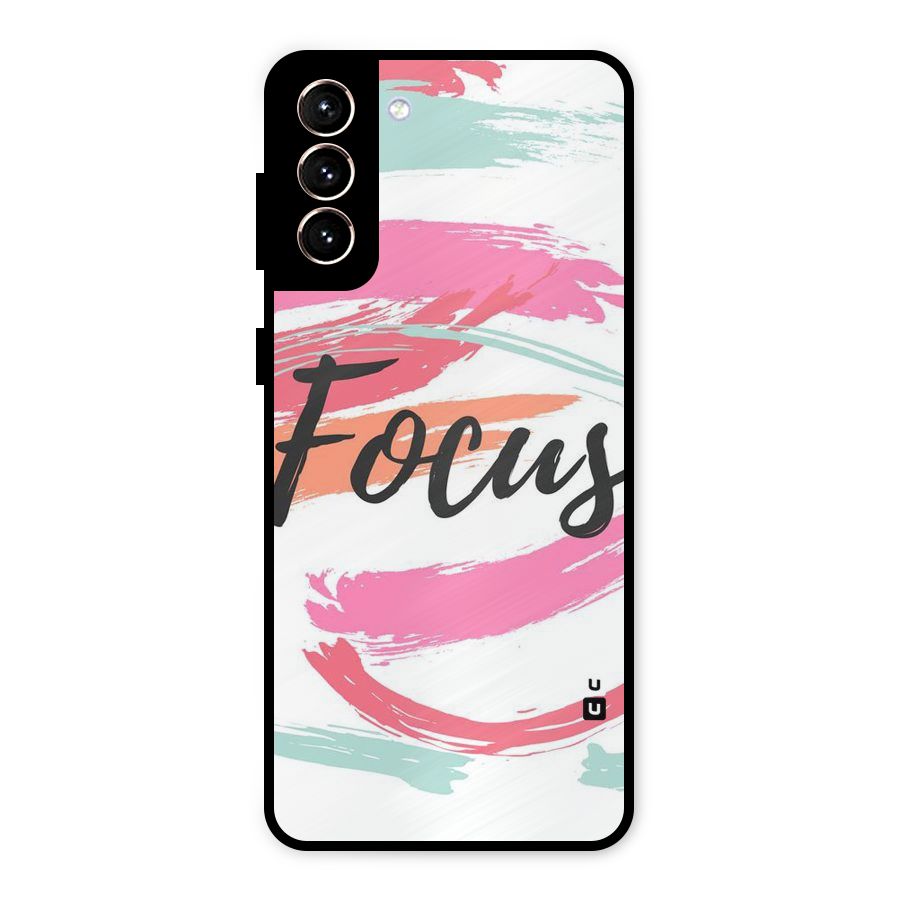 Focus Colours Metal Back Case for Galaxy S21 Plus