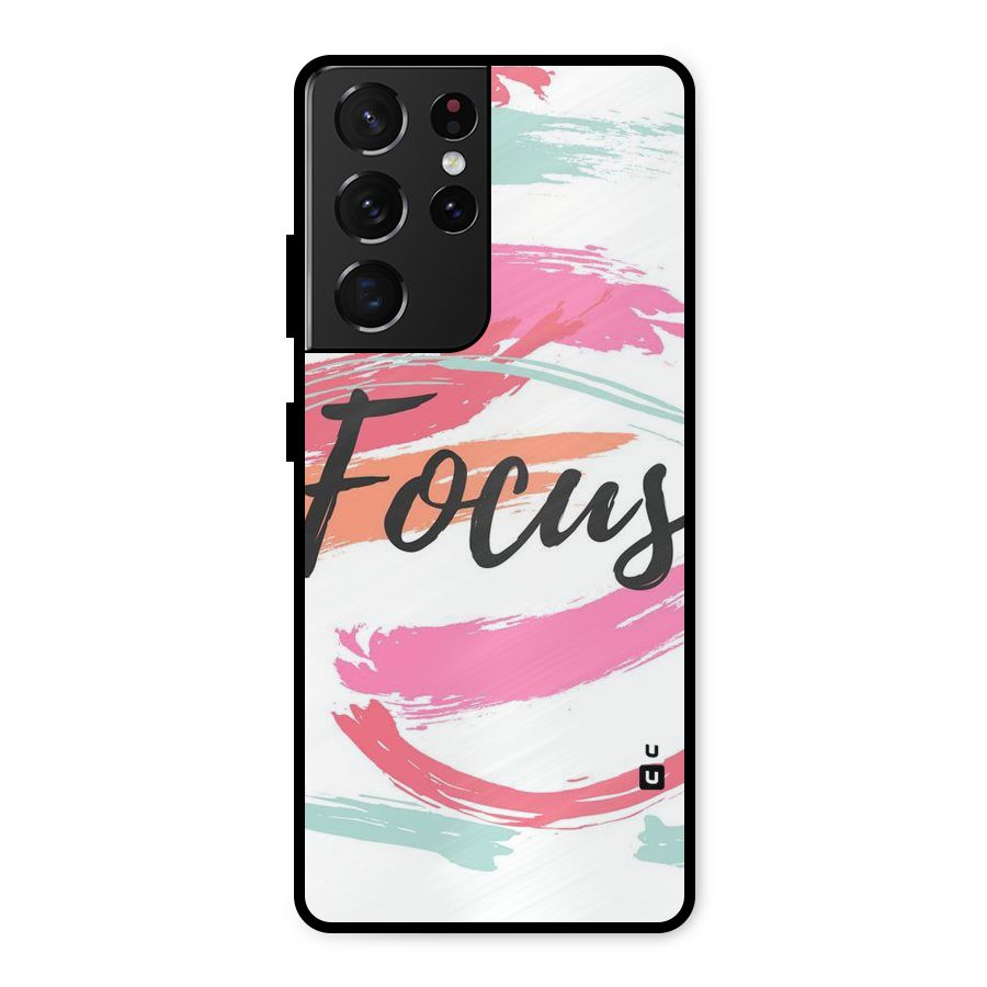 Focus Colours Metal Back Case for Galaxy S21 Ultra 5G