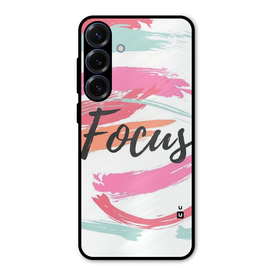 Focus Colours Metal Back Case for Galaxy S25 Plus