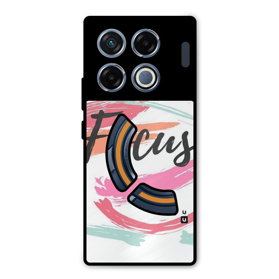 Focus Colours Metal Back Case for Infinix GT 20 Pro