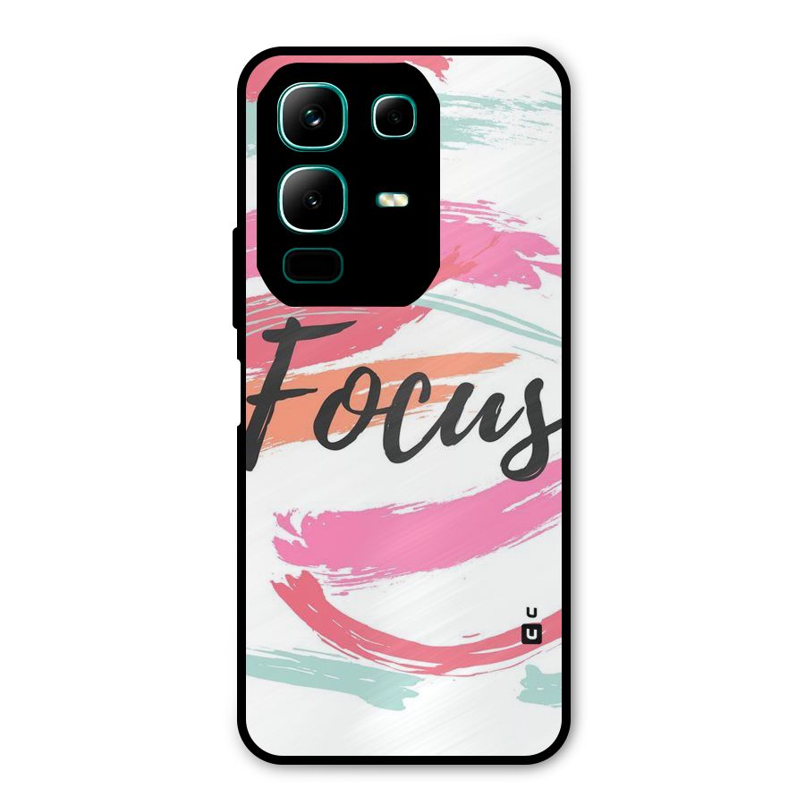 Focus Colours Metal Back Case for Infinix Note 50x