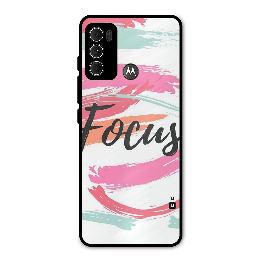 Focus Colours Metal Back Case for Moto G60