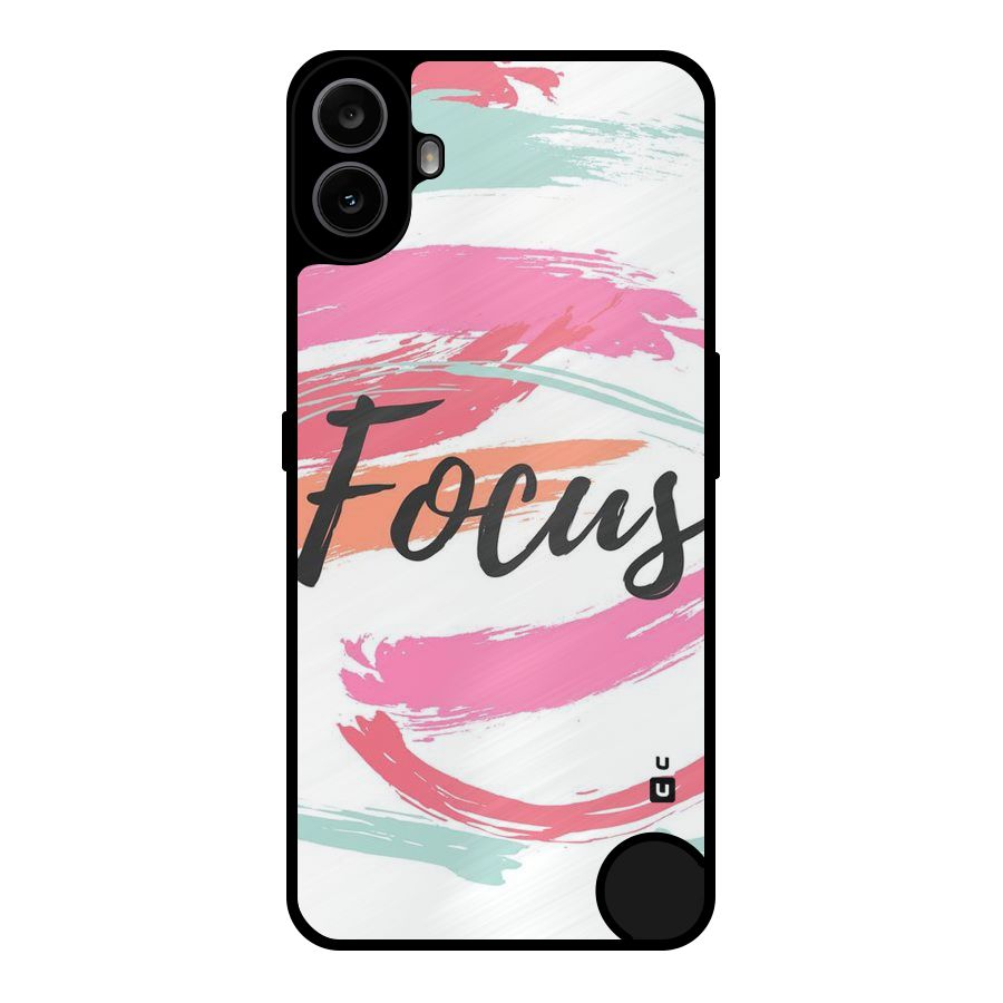 Focus Colours Metal Back Case for Nothing CMF Phone 1