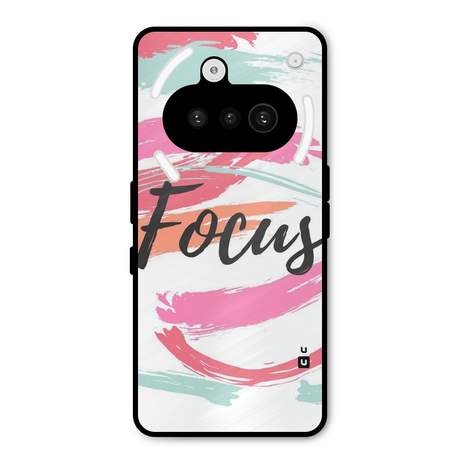 Focus Colours Metal Back Case for Nothing Phone 3a