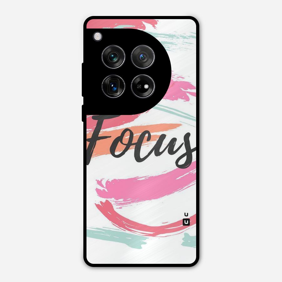 Focus Colours Metal Back Case for OnePlus 12