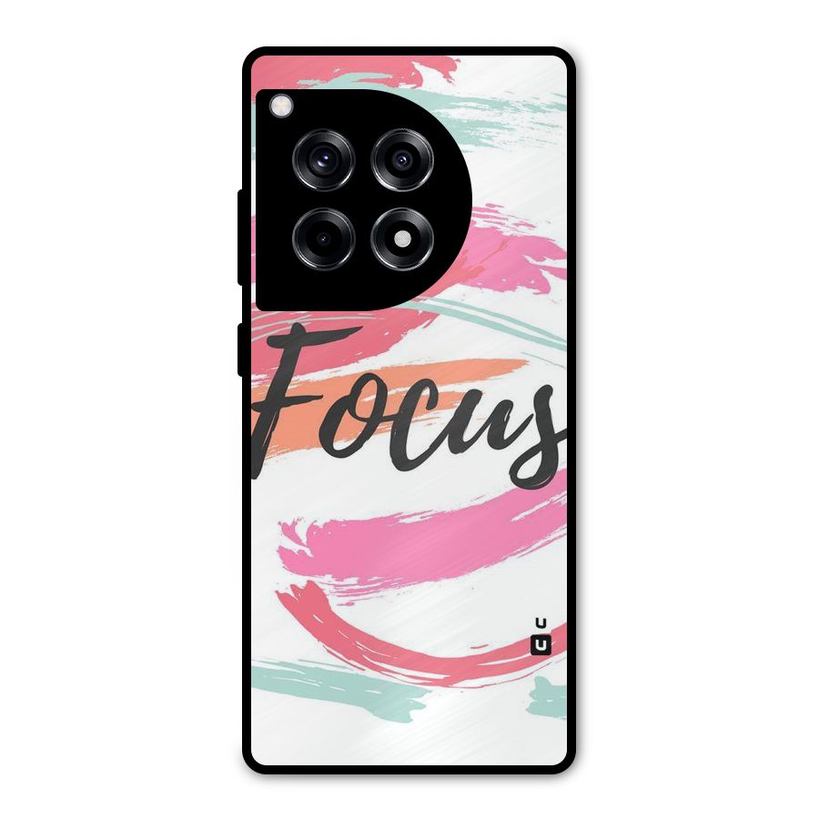 Focus Colours Metal Back Case for OnePlus 12R
