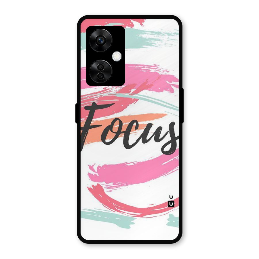 Focus Colours Metal Back Case for OnePlus Nord CE 3 Lite